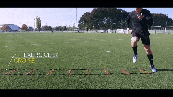 Sonnewelt Accessoires d'entraînement de football, échelle de coordination,  échelle de coordination pour football, échelle de coordination avec 6